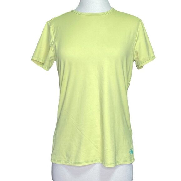 The North Face Womens Yellow T-shirt Size Small - Picture 1 of 6